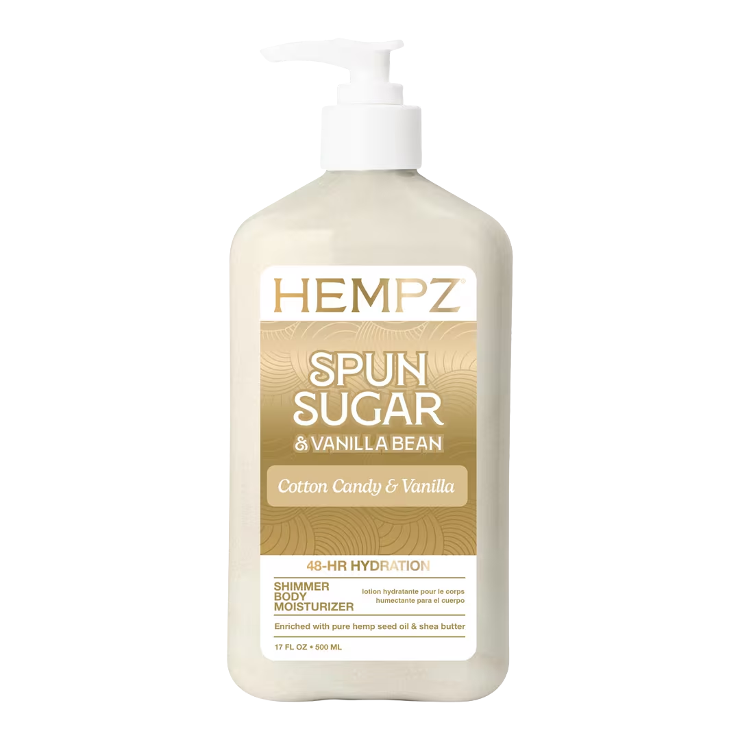 Hempz Spun Sugar & Vanilla Bean Body Moisturizer, 17 oz