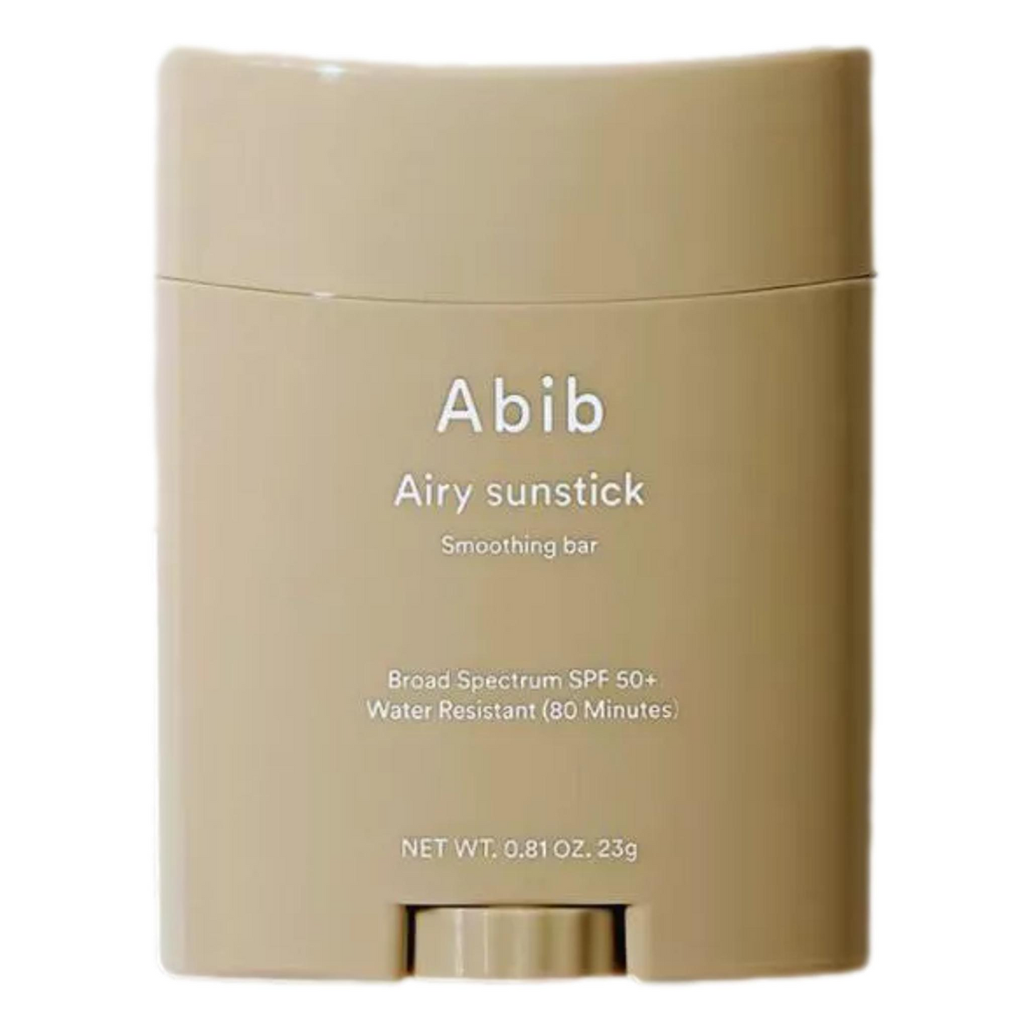 Abib Airy Sunstick Smoothing Bar (80 Minute Water Resistance) | Korean Suncreen Stick Suncare Sunblock from KOREA, 0.81 oz