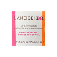 Laneige Lip Sleeping Mask Intense Hydration with Vitamin C – Baskin Robbins Rainbow Sherbert