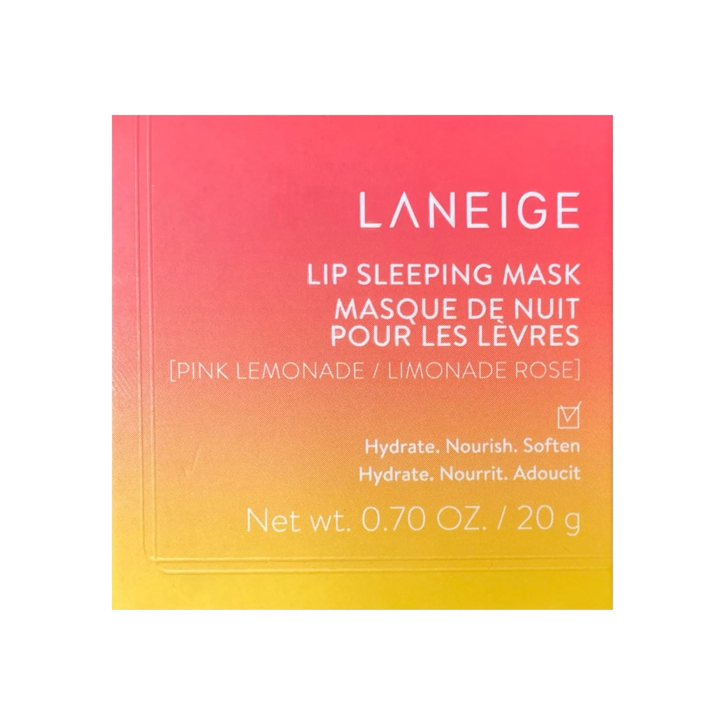 LANEIGE Lip Sleeping Mask - Pink Lemonade 0.7 oz | 20 g