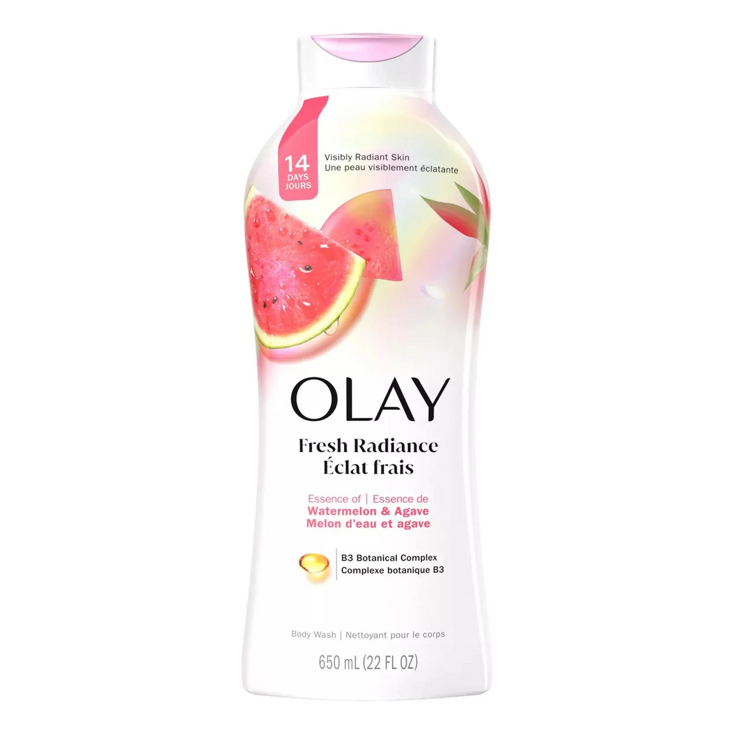 Olay Fresh Outlast Watermelon & Agave Body Wash – 22 fl oz