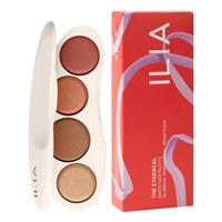 ILIA The Ethereal Baked Face Palette – Long-Wear Bronzer, Highlighter & Blush