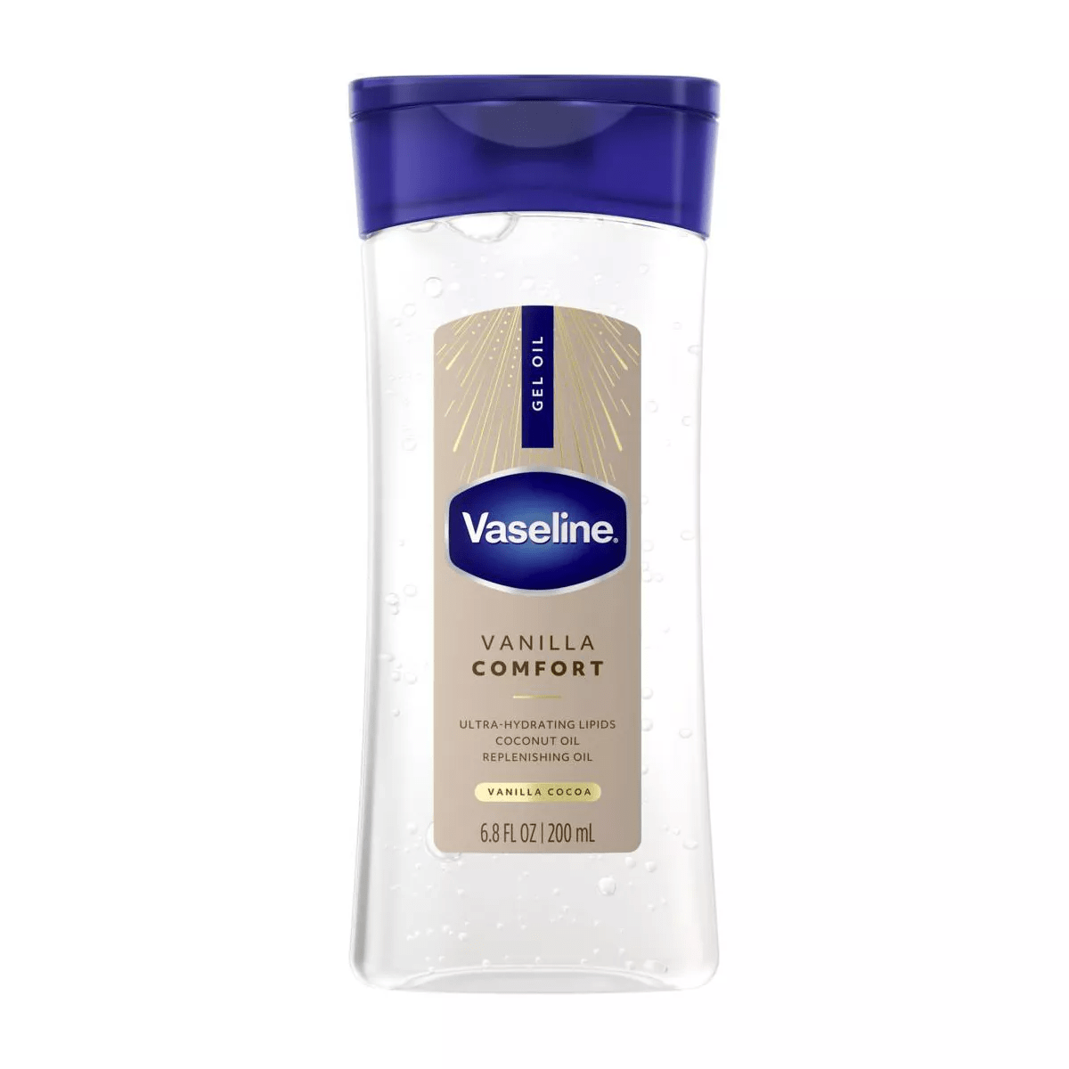 Vaseline Comfort Moisturizing Gel Body Oil Vanilla – 6.8oz