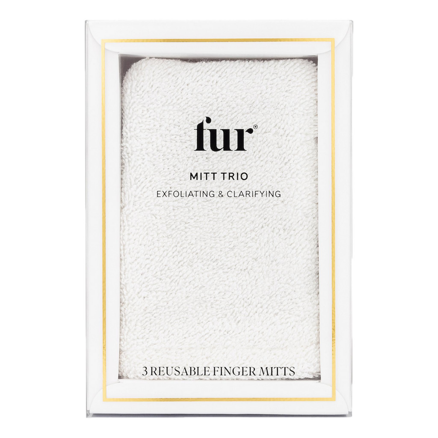 Fur Exfoliating & Clarifying Mitt Trio
