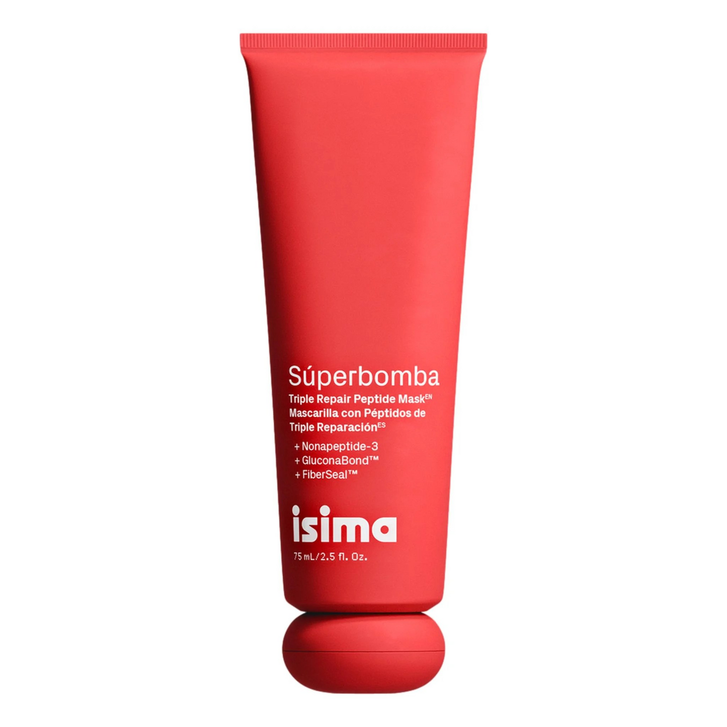 isima Travel Size Súperbomba Triple Repair Peptide Hair Mask, 2.5 oz
