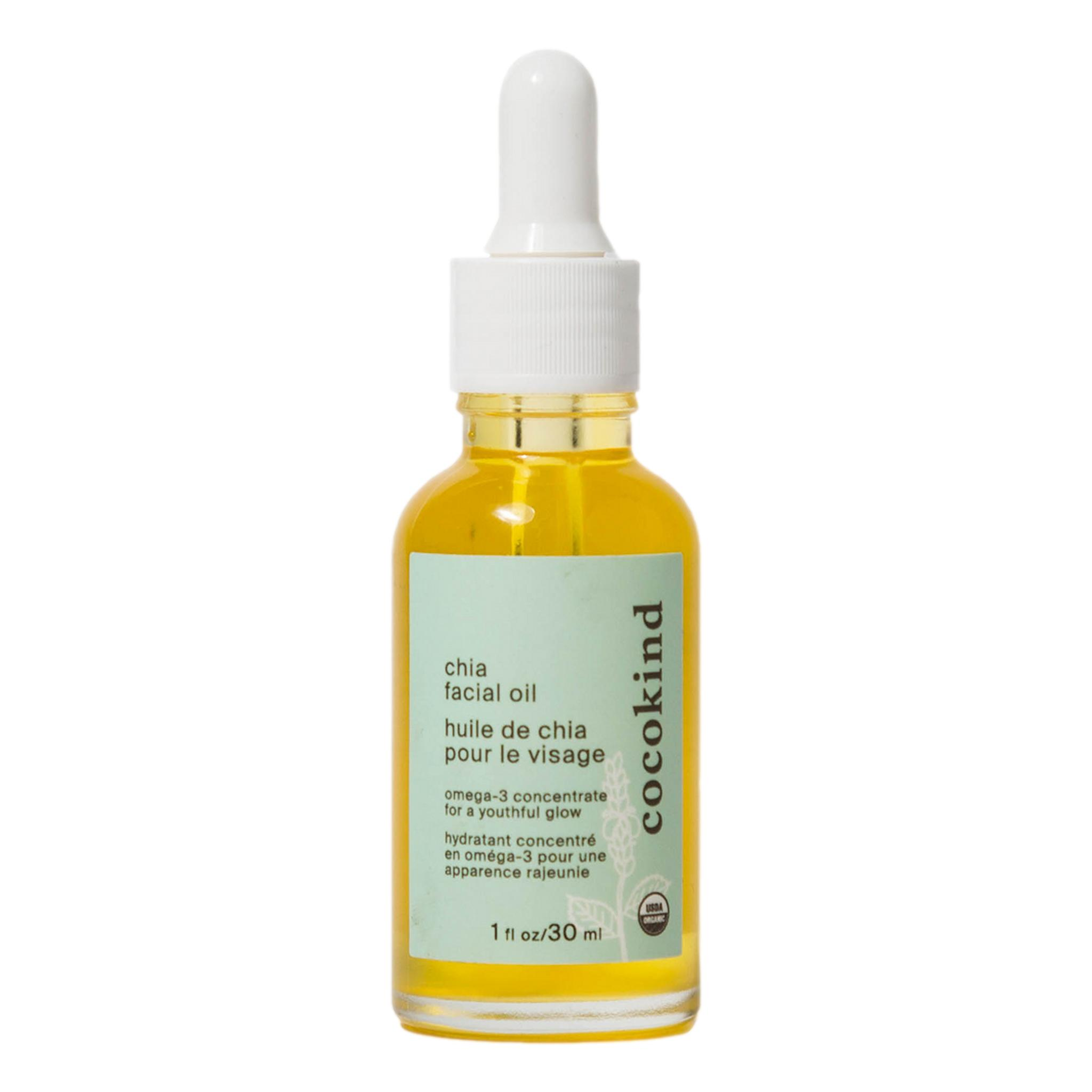 cocokind Chia Omega-3 Facial Oil, 1.0 oz