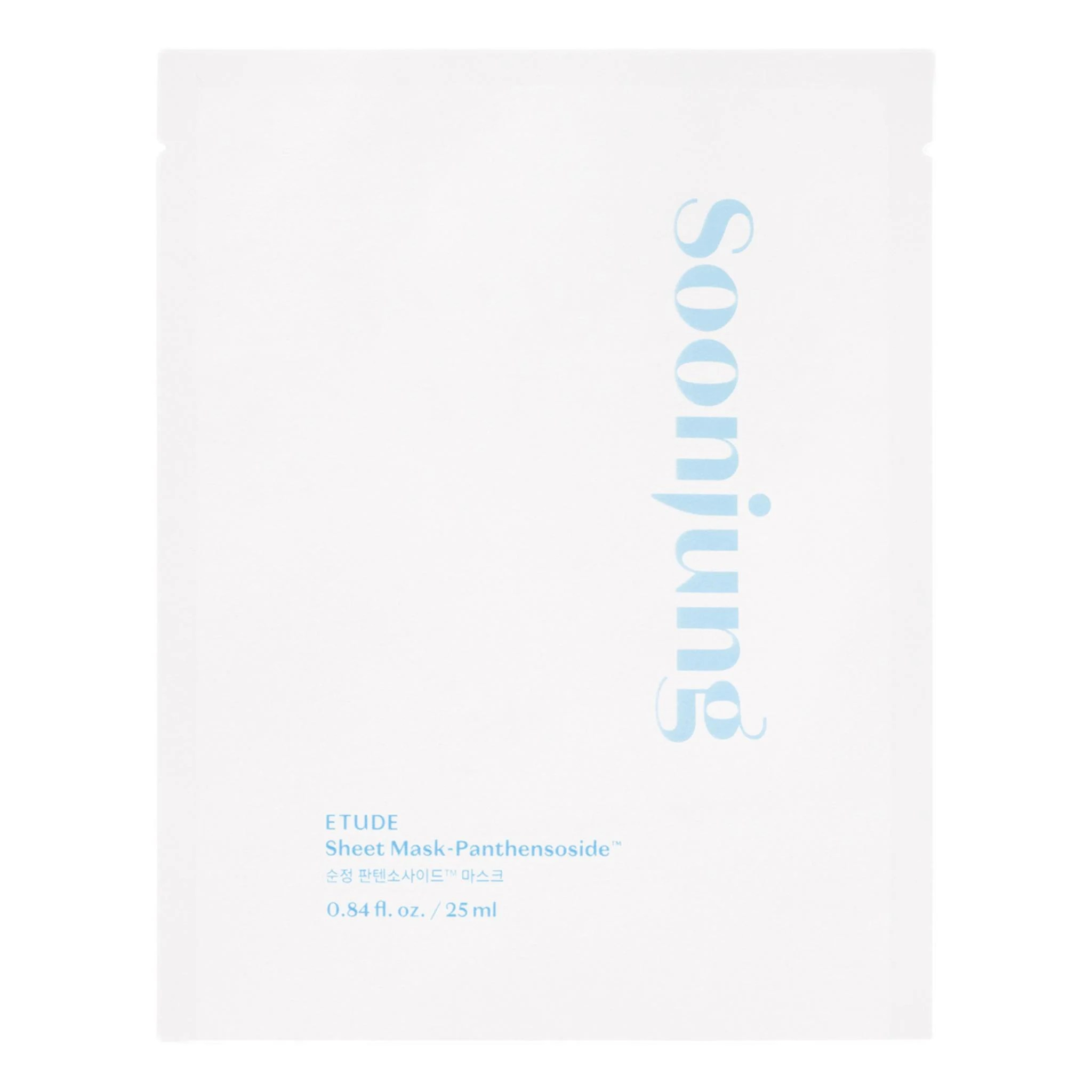 ETUDE Soonjung Panthensoside Sheet Mask, 1 ct