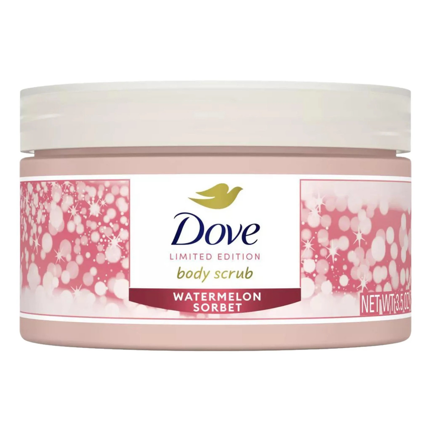 Dove Beauty Mini Body Scrub – Watermelon Sorbet – Travel Size, 3.5oz