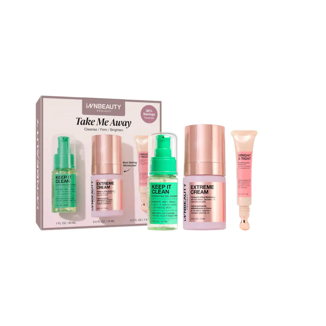 iNNBEAUTY PROJECT Take Me Away Skincare Travel Essentials Set