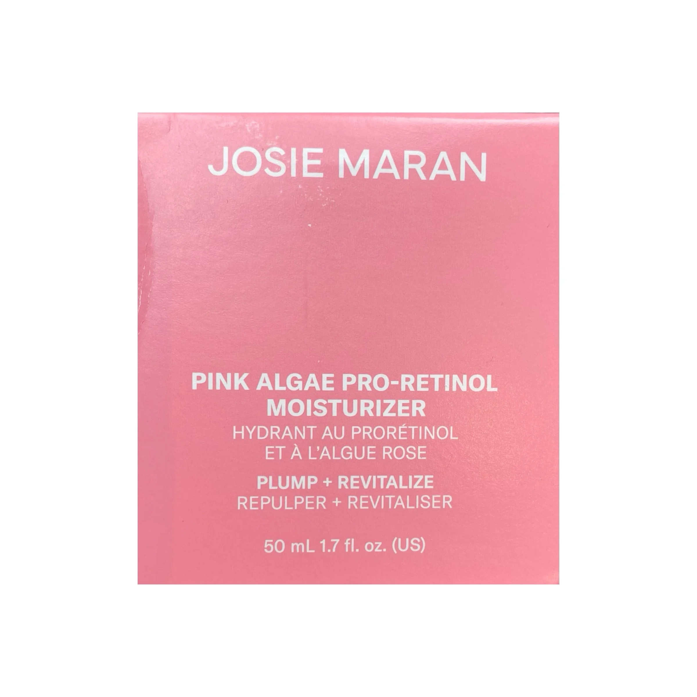 Josie Maran Pink Algae Pro-Retinol Anti-Aging Moisturizer, 50 ml
