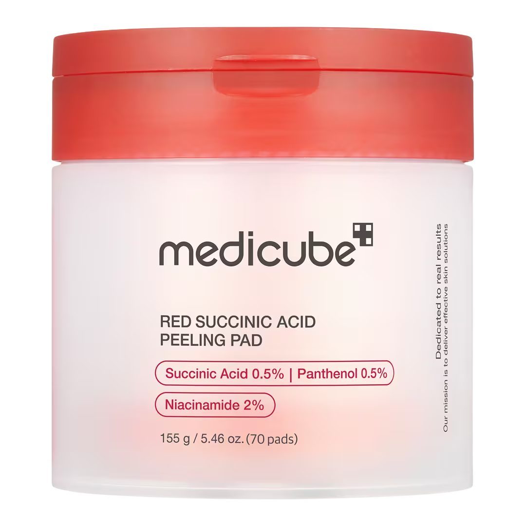 medicube Red Succinic Acid Peeling Pad, 70 ct