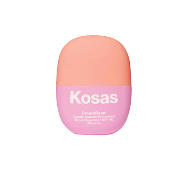 Kosas DreamBeam Silicone-Free Mineral Sunscreen SPF 40 with Ceramides and Peptides