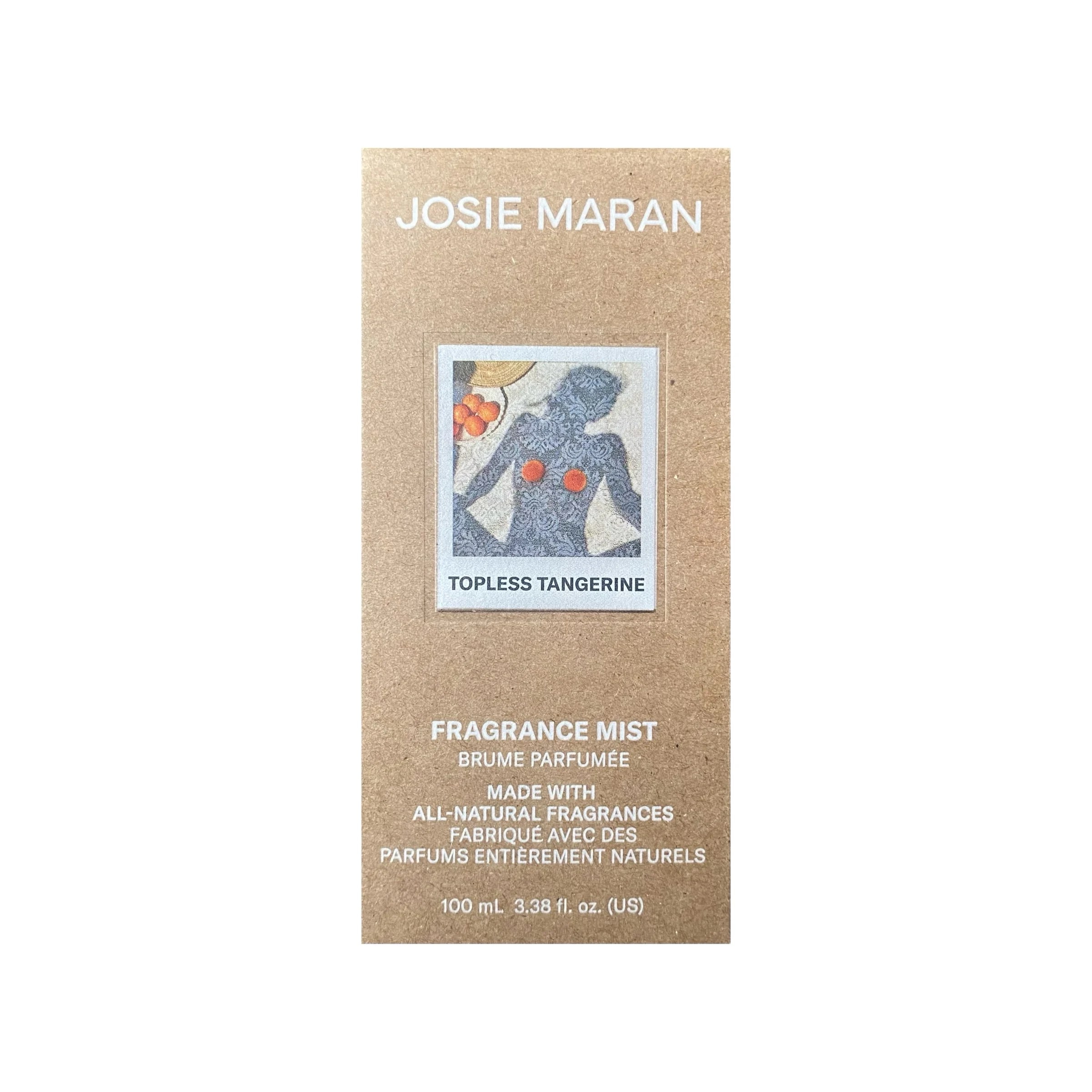 Josie Maran Topless Tangerine Body + Hair Fragrance Mist, 100 ml