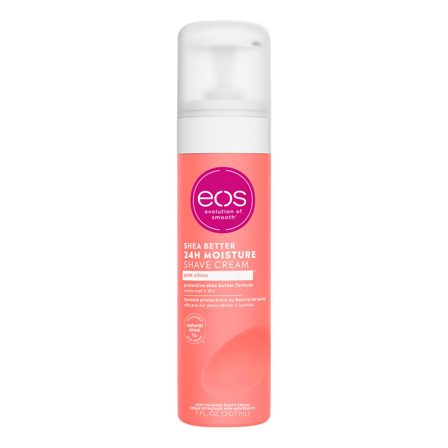 Eos Shea Better 24H Moisture Shave Cream, 207 ml