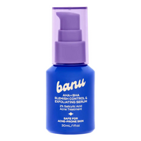 Banu AHA + BHA Blemish Clearing and Exfoliating Serum with 2% Salicylic Acid, 1 oz/30 mL