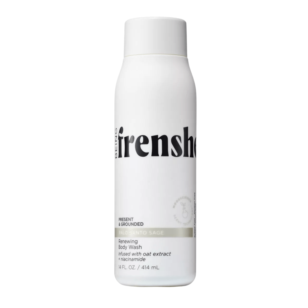 Being Frenshe Renewing and Hydrating Body Wash with Niacinamide – Palo Santo Sage – 14 fl oz