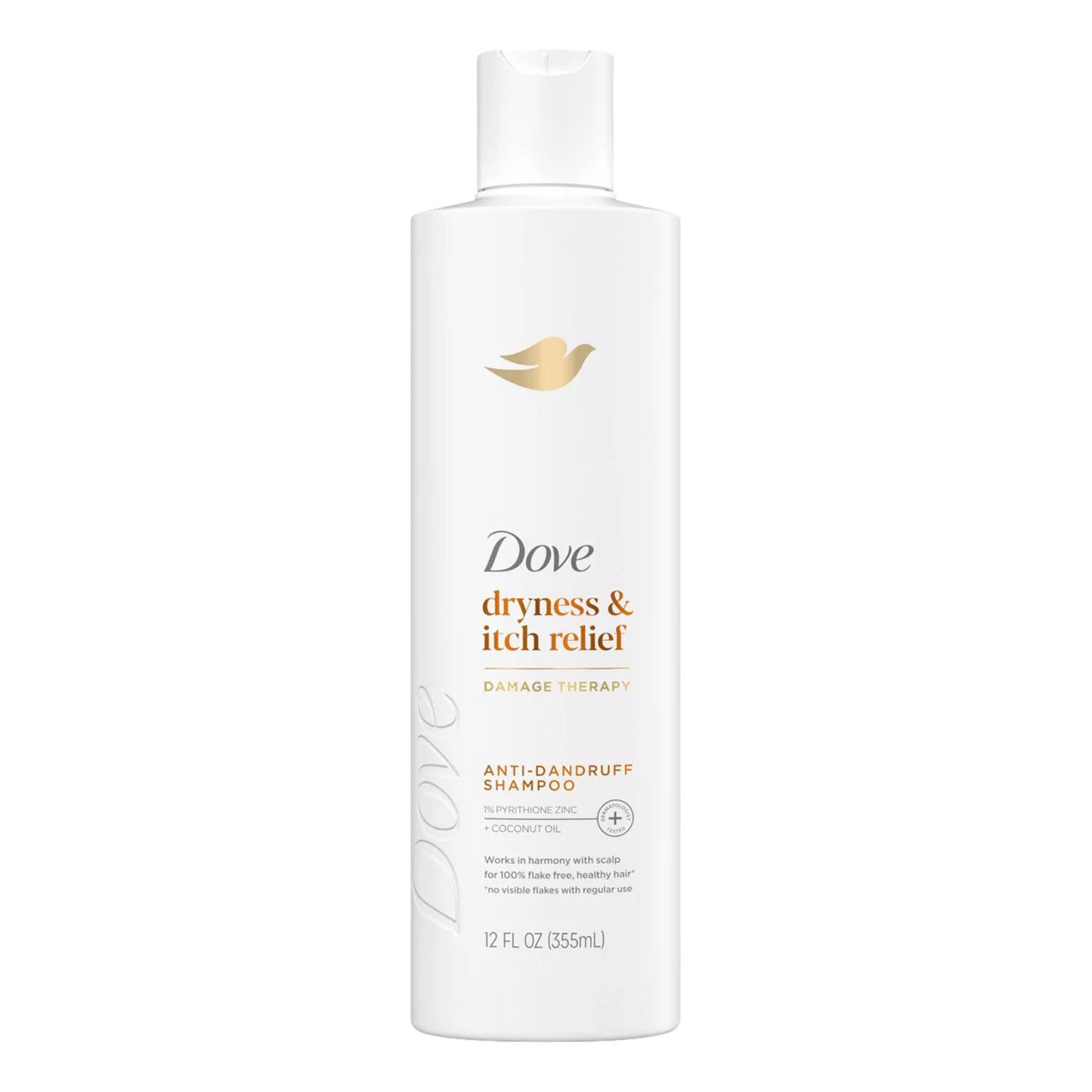 Dove Beauty Dermacare Scalp Soothing Anti-Dandruff Shampoo, 12 fl oz