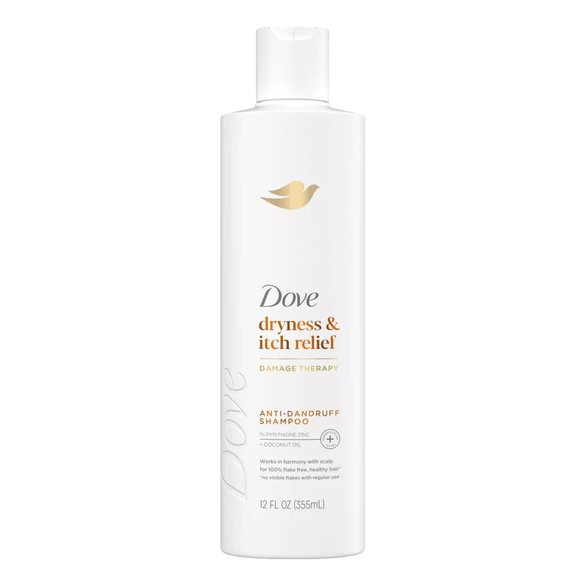 Dove Beauty Dermacare Scalp Soothing Anti-Dandruff Shampoo, 12 fl oz