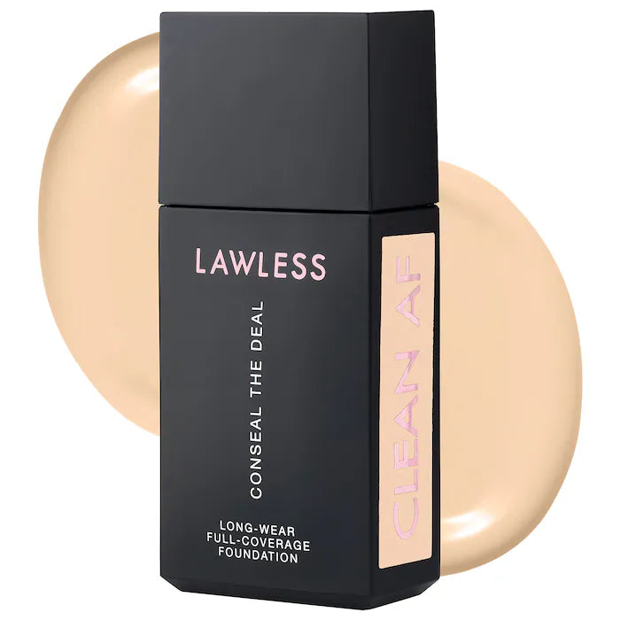 LAWLESS Conseal The Deal Long-Wear Full-Coverage Foundation, 30 mL