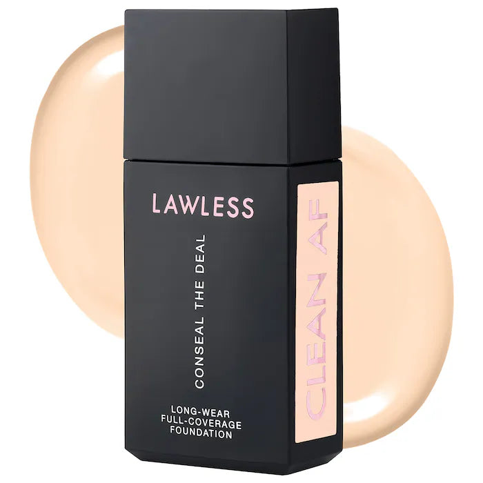 LAWLESS Conseal The Deal Long-Wear Full-Coverage Foundation, 30 mL