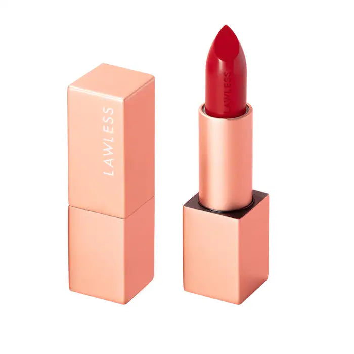 LAWLESS Forget the Filler Lip-Plumping Line-Smoothing Satin Cream Lipstick 3.7 g