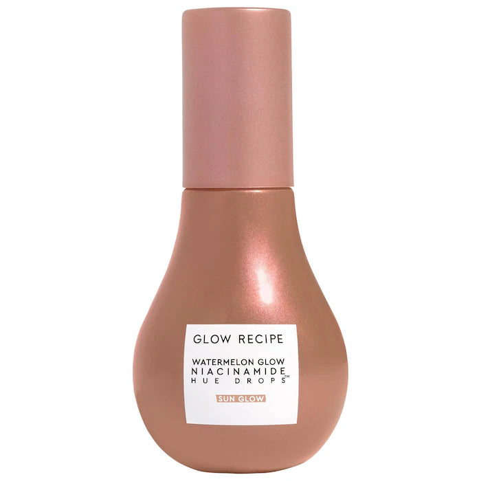 Glow Recipe Watermelon Glow Niacinamide Hue Drops Sun Glow Serum, 40mL
