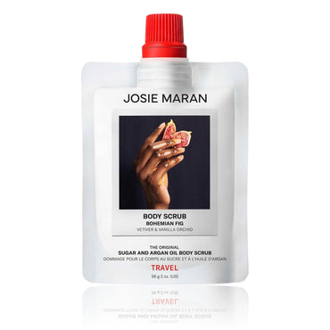 Josie Maran Bohemian Fig - Argan Oil + Sugar Balm Refillable Exfoliating Body Scrub