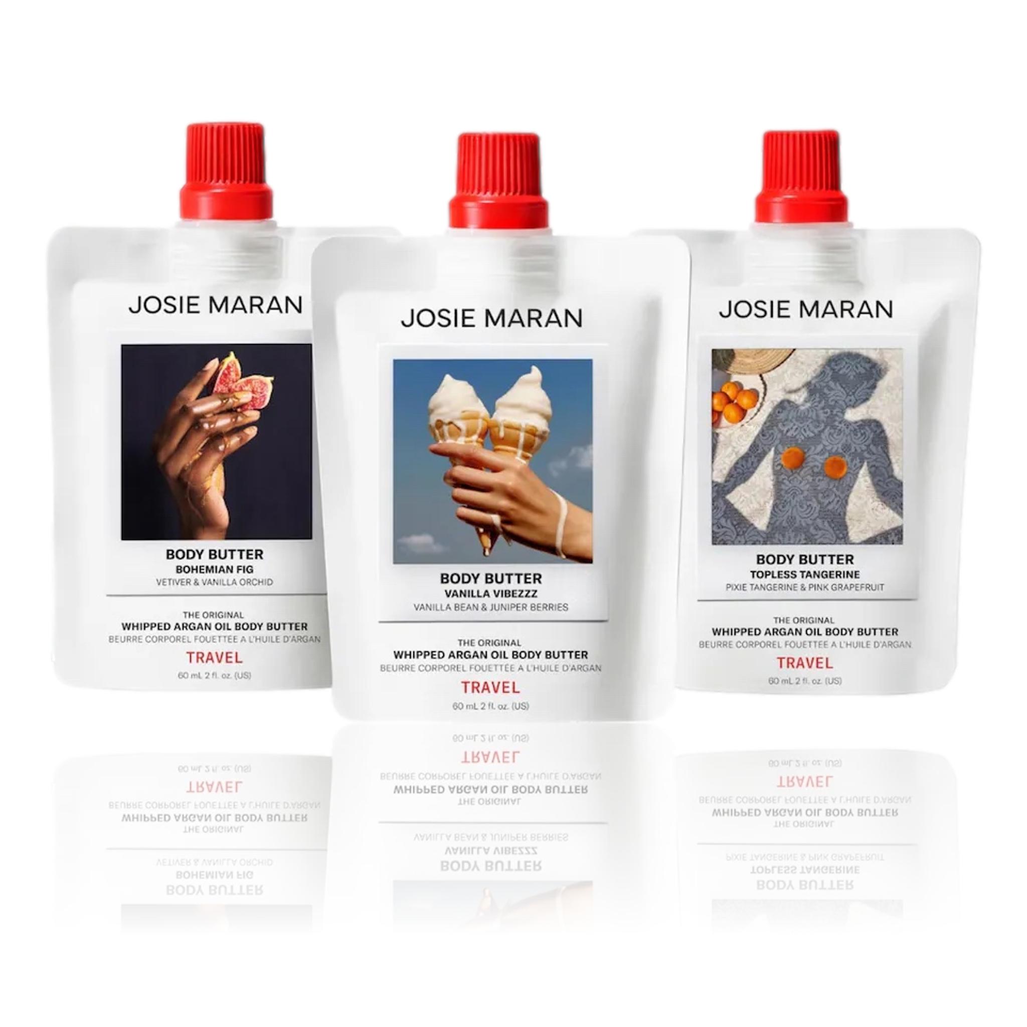 Josie Maran Argan Whipped Nourishing Hand Cream Quad Boxed Set - QVC.com