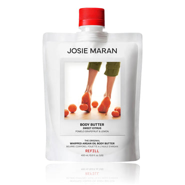 Josie Maran Sweet Citrus - Whipped Argan Oil Refillable Firming Body Butter