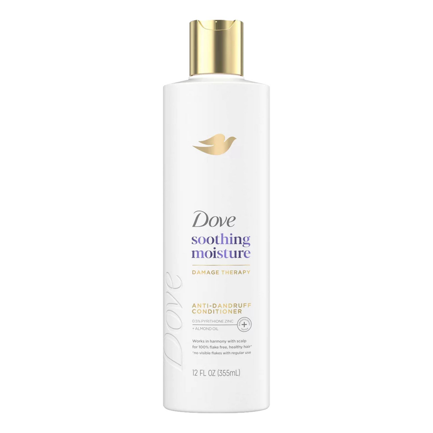 Dove Beauty Dermacare Scalp Soothing Anti-Dandruff Conditioner, 12 fl oz