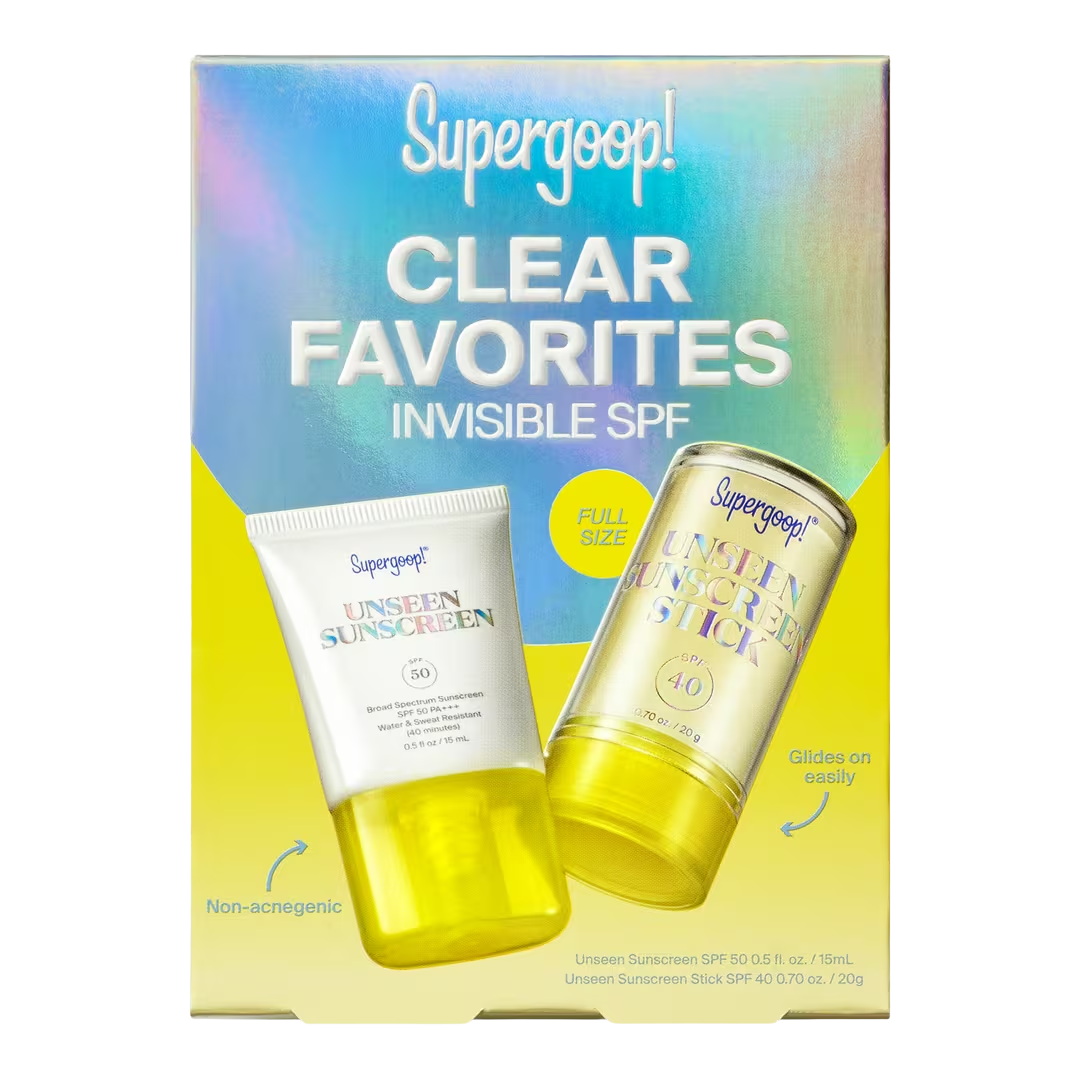 Supergoop! Clear Favorites Invisible SPF Set