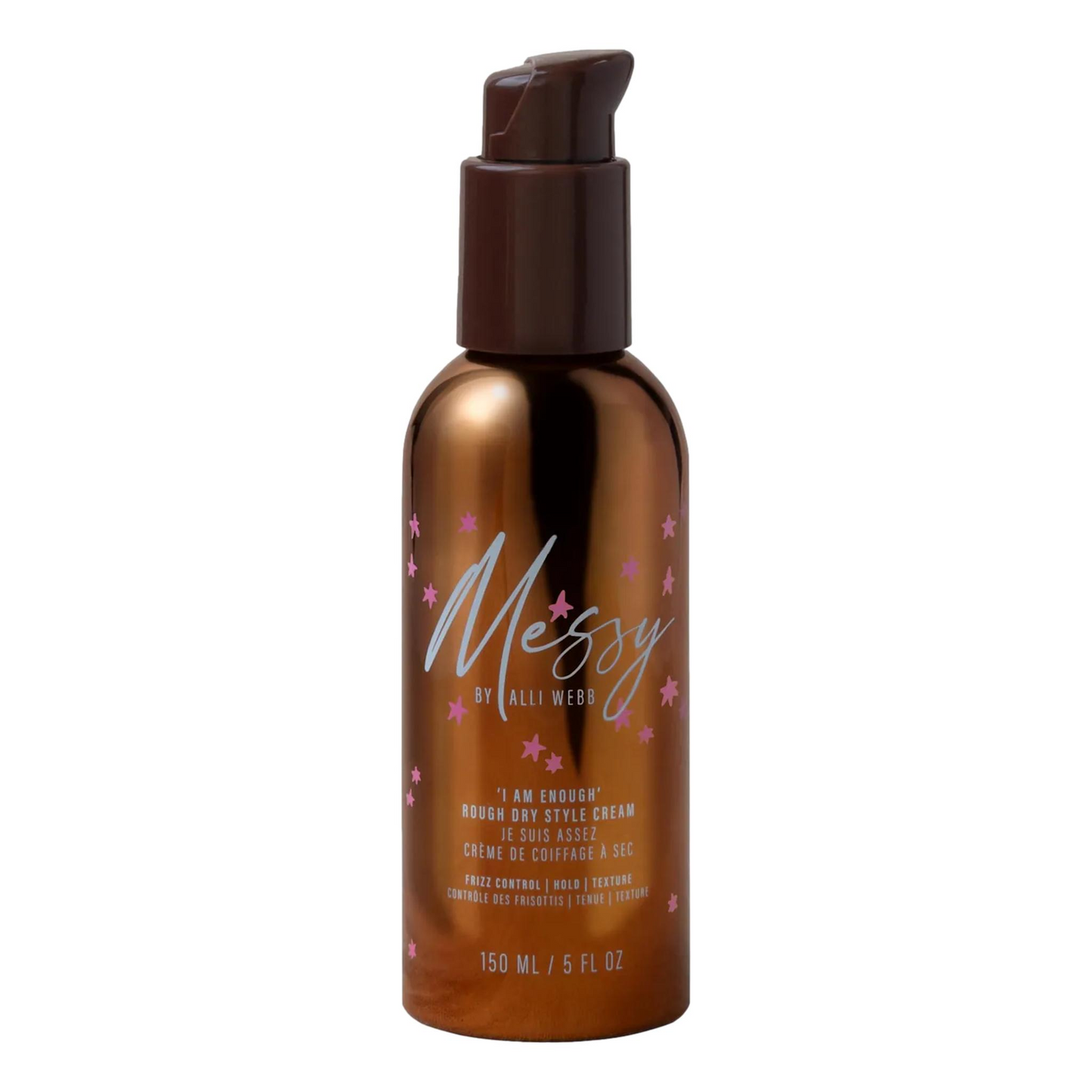 Messy by Alli Webb ‘I Am Enough’ Rough Dry Hair Styling Cream, 5 fl oz/150 ml