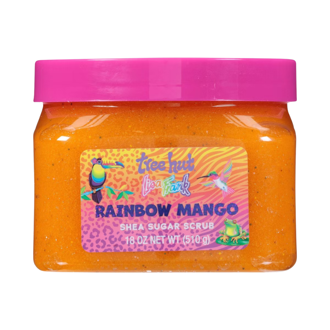 Tree Hut x Lisa Frank Rainbow Mango Shea Sugar Body Scrub – 18 oz