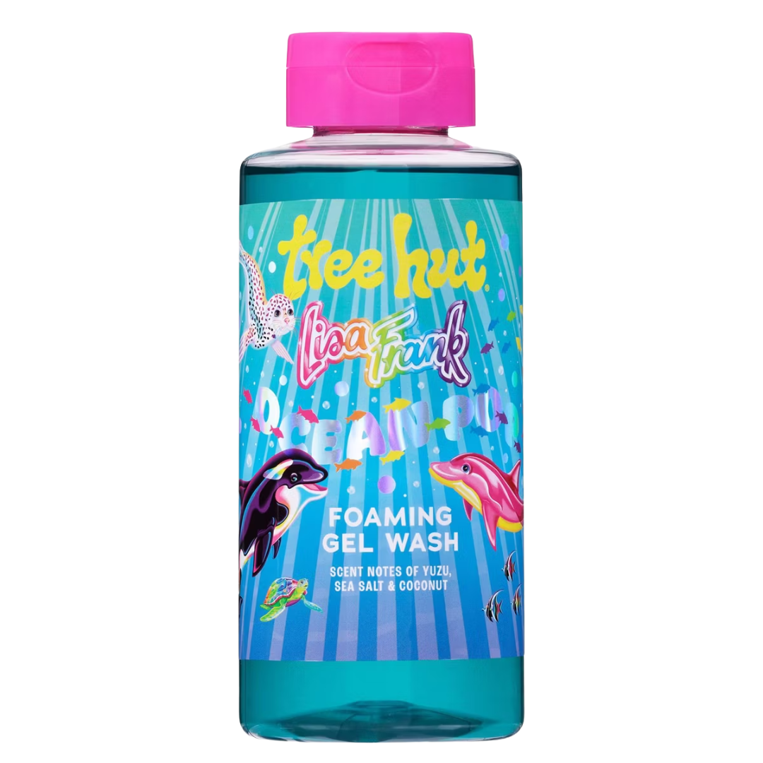 Tree Hut x Lisa Frank Ocean Pop Foaming Gel Body Wash – 18 fl oz