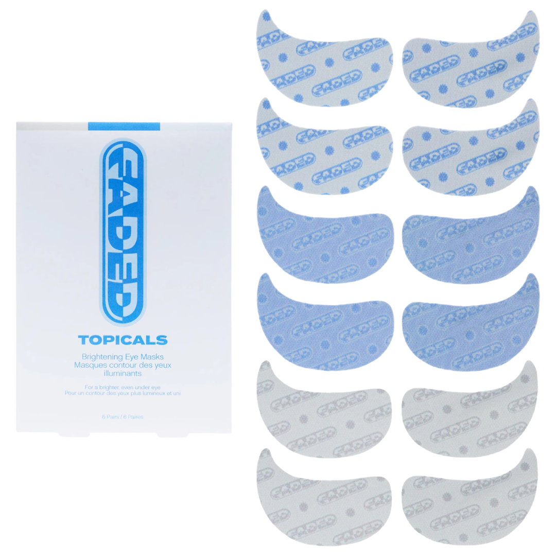 Topicals Faded Under Eye Brightening & Clearing Eye Masks