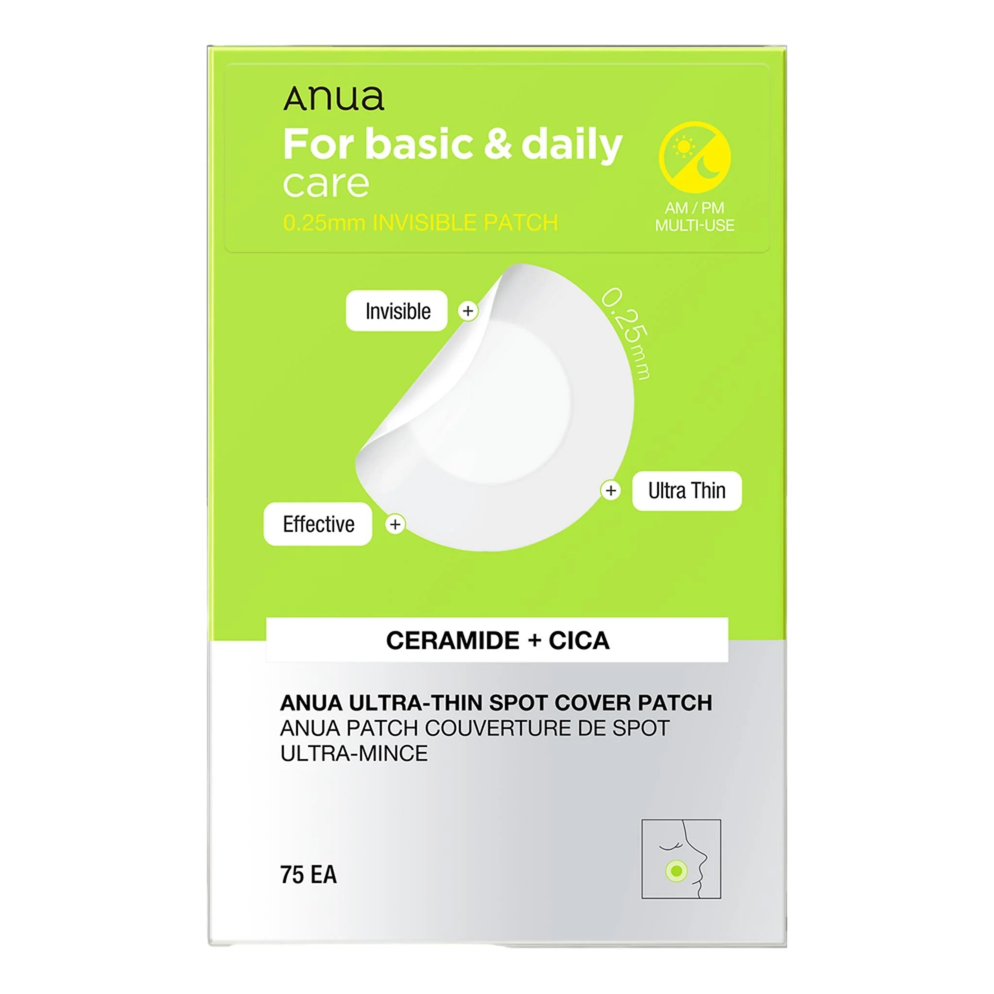 ANUA Ultra-Thin Spot Cover Patch, 75 ct