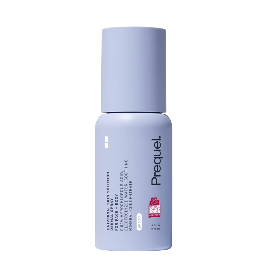 Prequel Universal Skin Facial Solution Hypochlorous Acid Spray, 4 fl oz