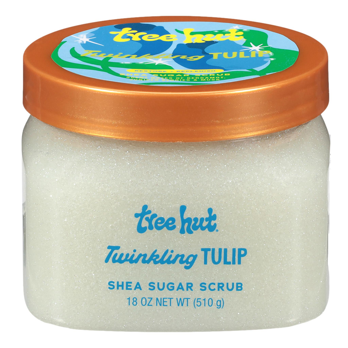 Tree Hut Twinkling Tulip Shea Sugar Scrub, 18 oz