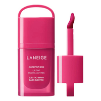 LANEIGE JuicePop Box Lip Oil Stain 12HR Hydrating Tint, 0.15 oz