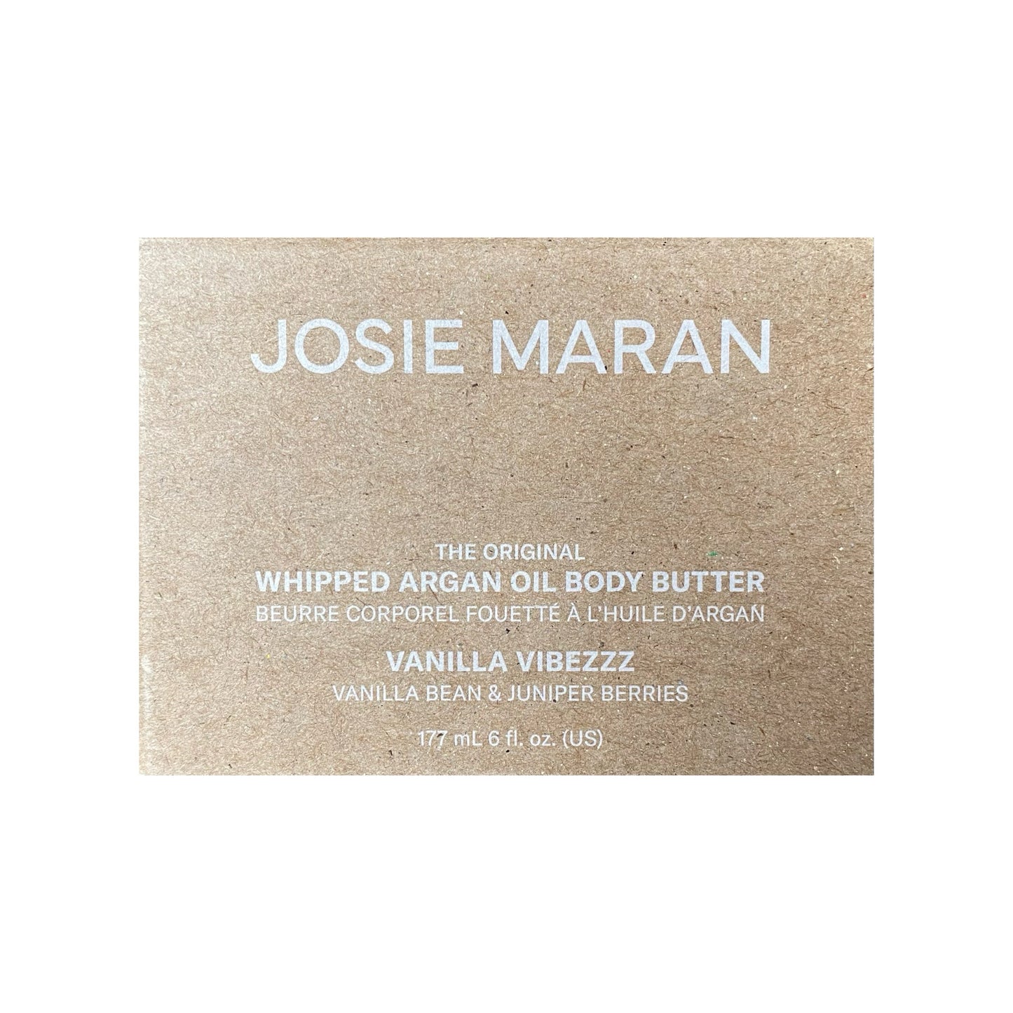 Josie Maran Vanilla Vibezzz – Whipped Argan Oil Refillable Firming Body Butter
