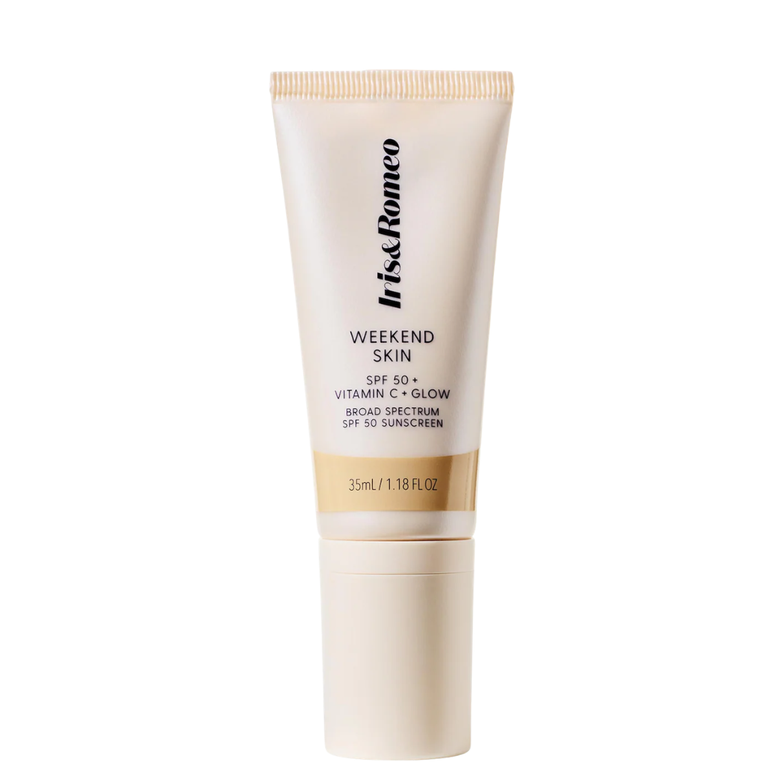 Iris&Romeo Weekend Skin SPF 50 Natural Glow Tinted Sunscreen with Vitamin C + Niacinamide