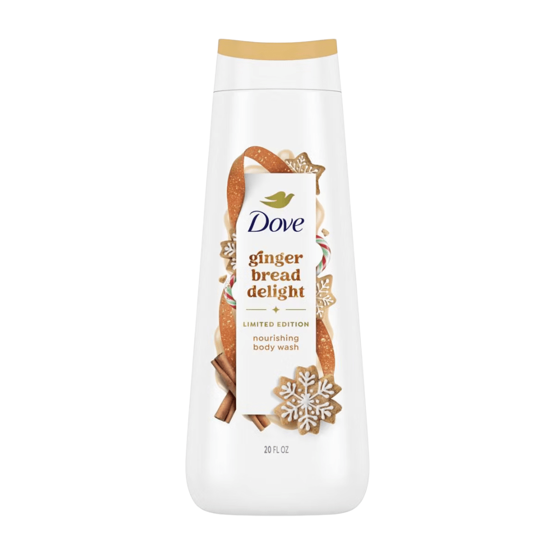 Dove Beauty Limited Edition Holiday Treat Body Wash – Gingerbread Delight