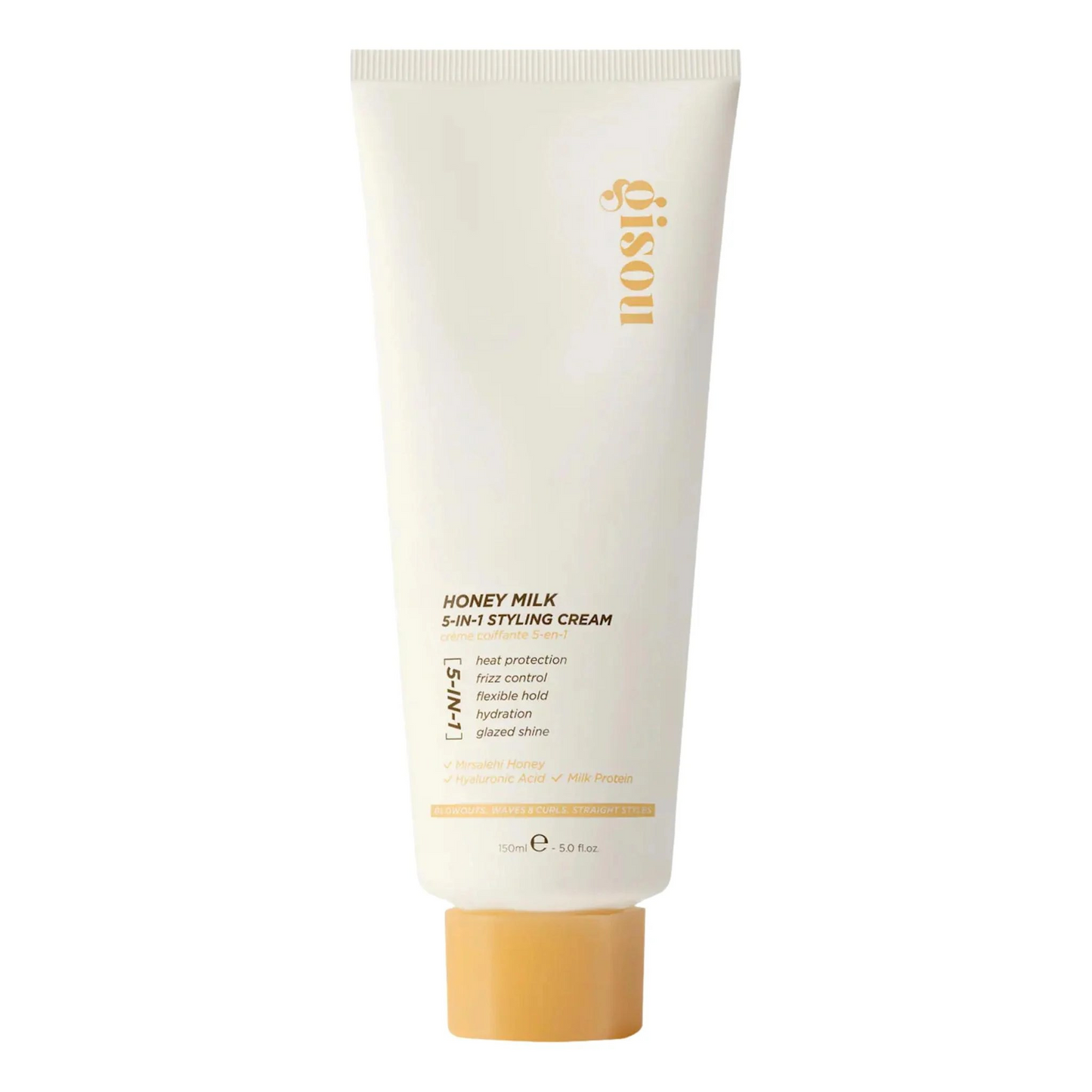Gisou Honey Milk 5-in-1 Styling Cream, 5.1oz