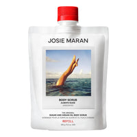 Josie Maran Always Nude (Unscented) – Argan Oil + Sugar Balm Refillable Exfoliating Body Scrub