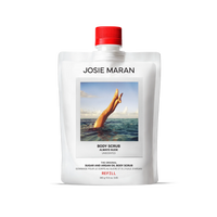 Josie Maran Always Nude (Unscented) – Argan Oil + Sugar Balm Refillable Exfoliating Body Scrub