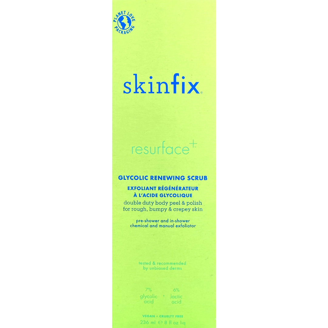 Skinfix Resurface+ Glycolic Renewing Scrub 8oz/236ml
