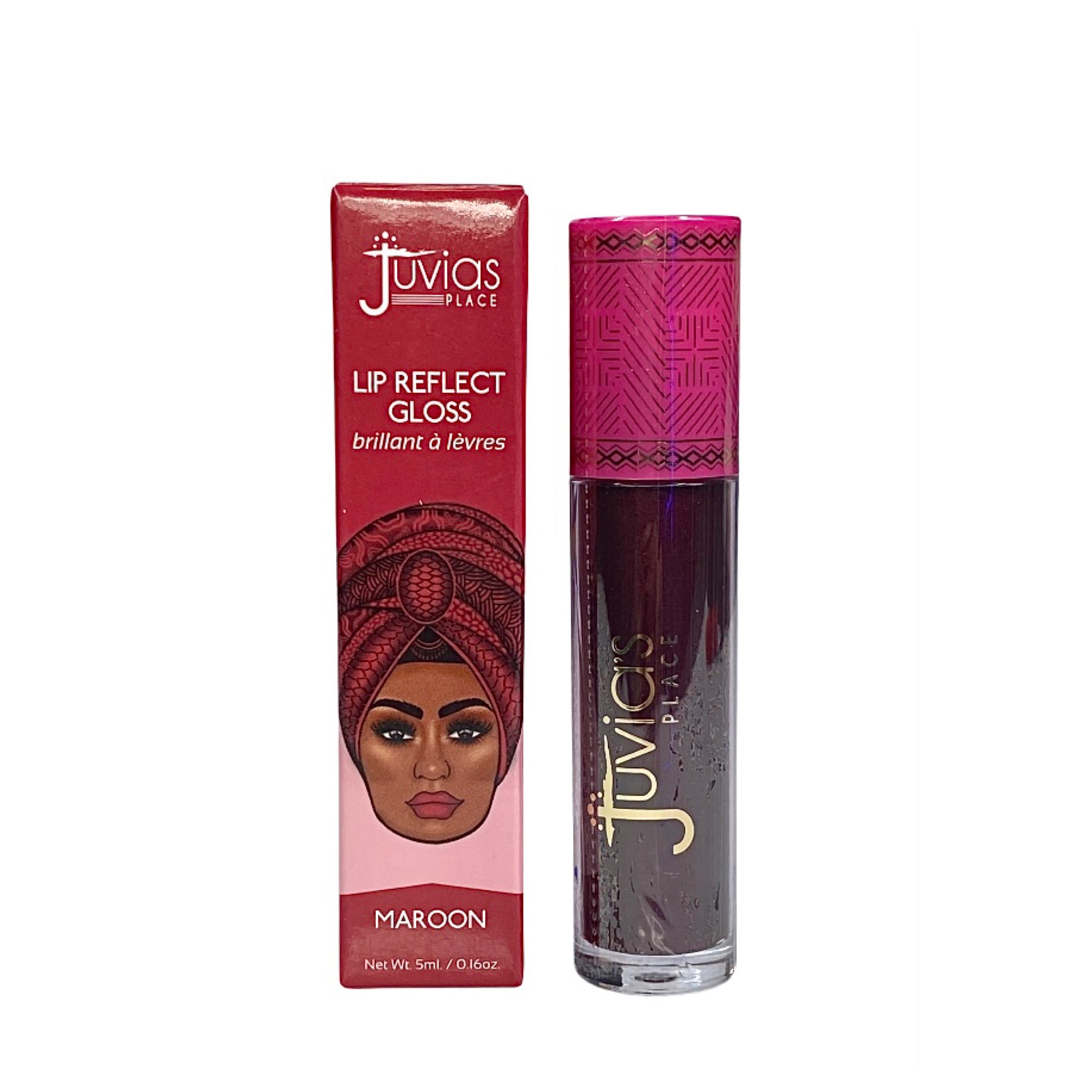 Juvia's Place Lip Reflect Gloss Maroon, 5mL