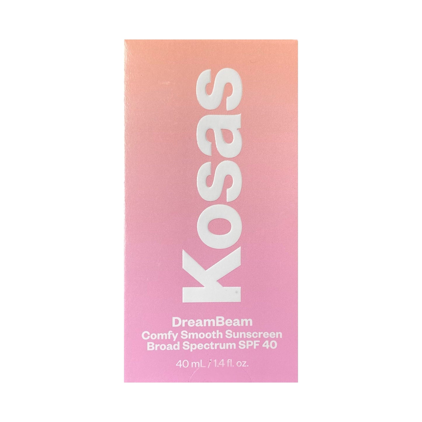 KOSAS DreamBeam Comfy Smooth Sunscreen Broad Spectrum SPF 40