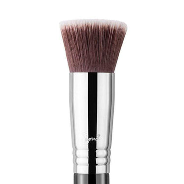 Sigma F80 Flat Kabuki™ - Black/Chrome, Face Brushes, London Loves Beauty