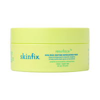 Skinfix Resurface+ AHA/BHA Enzyme Exfoliating Pads for Face and Targeted Body, 60 pads